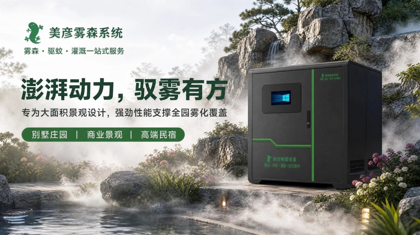 潍坊雾森景观冷雾机